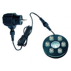 Подсветка светодиодная для фонтанов Aqua Light LED, 6 светодиодов U509-T