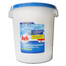 Быстрый стабилизированный хлор в таблетках 20гр (Hth) 25 кг