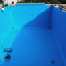 Пленка для пруда Винилит 1,0 мм, ширина 2,5 м голубая на отрез