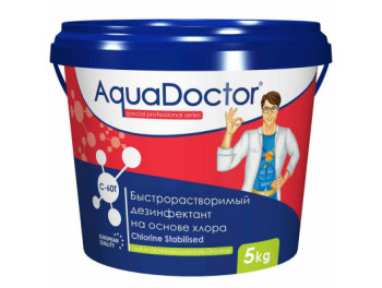 Дезинфектант  на основе хлора быстрого действия C-60T 5 кг "AquaDoctor "