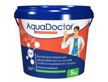 Дезинфектант  на основе хлора быстрого действия C-60 5 кг "AquaDoctor "